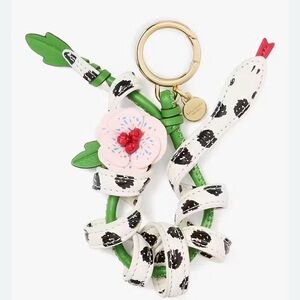 Nwt Kate spade Sammie snake bag charm